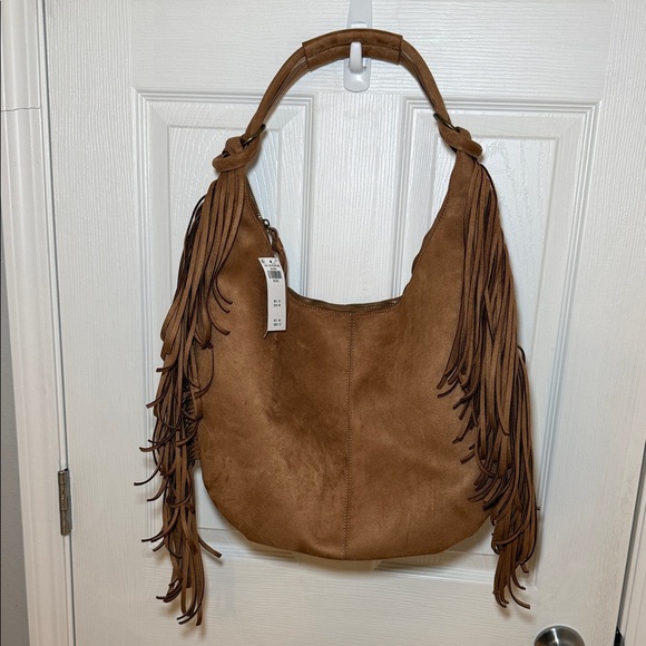 Abercrombie & Fitch Tan Hobo Bag - Picture 2 of 3